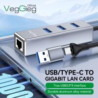 HUB chia USB 3.0 + LAN 1000Mps - V-K310